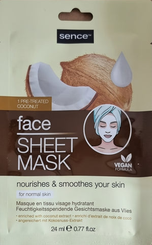 Masque noix de coco