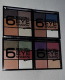 Palette 6 eye shadow.