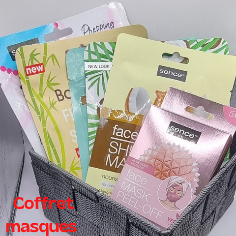 Coffret Masques visage